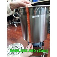 Máy xay rau má, xay nước sốt nồi cao 25cm chân Inox ( moto dây đồng 100%)