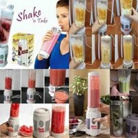 😎Máy xay Shake take 2 cối kèm ống hút