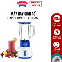 Máy xay sinh tố 1 cối HAPPY TIME HTD 5113 (quà tặng ensure, glucerna, pediasure)- Bảo hành chính hãng Sunhouse