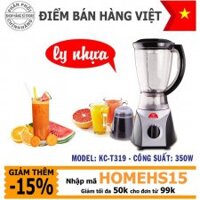 MÁY XAY SINH TỐ 1,5LIT KIM CƯƠNG 2 CỐI KC-T319 (CỐI NHỰA)