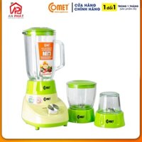 Máy xay sinh tố 3 cối 1,25L COMET - CM9978 - Hàng Chính Hãng Bảo Hành 12 Tháng