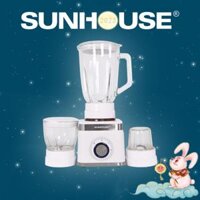 Máy Xay Sinh Tố 3 Cối Sunhouse SHD5582W 400W - Hàng chính hãng