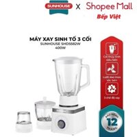 Máy xay sinh tố 3 cối SUNHOUSE SHD5582W