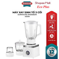 Máy xay sinh tố 3 cối SUNHOUSE SHD5582W