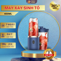 Máy Xay Sinh Tố 400ml, 2 Cối Nhỏ Gọn Tiện Lợi Dễ Sử Dụng, Dễ Di Chuyển  Khoai Gia Dụng Store