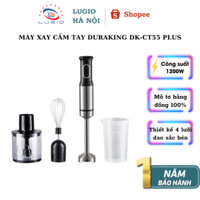 Máy xay sinh tố cầm tay 3 in 1 DURAKING MODEL DK-CT55PLUS chính hãng bảo hành chính hãng 12 tháng