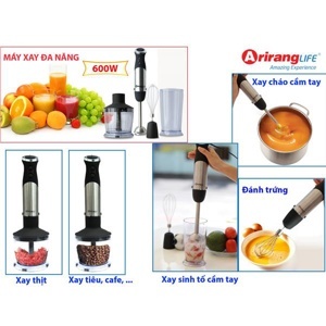 Máy xay sinh tố cầm tay Ariranglife EB-AL2046 - 600W