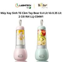 Máy Xay Sinh Tố Cầm Tay Bear 0.4 Lít Và 0.35 Lít 2 Cối Rời LLJ-C04W1