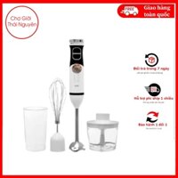 Máy Xay Sinh Tố Cầm Tay Hommy HB5005K-GS 0.5 Lít 600W Xay Thịt, Cháo, Rau Củ, Đánh Trứng - Chính Hãng BH 12 Tháng