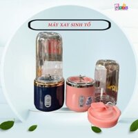 Máy Xay Sinh Tố Cầm Tay Mini 300ml Cao Cấp Thế Hệ Mới , Máy Xay Hoa Quả Nhỏ Gọn Đa Năng Cực Khỏe