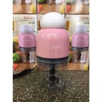 Máy Xay Sinh Tố Cầm Tay Mini Osaka Nhật Bản, Máy Xay Thịt, Cua, Cá, Tỏi Ớt Đa Năng Bằng Điện