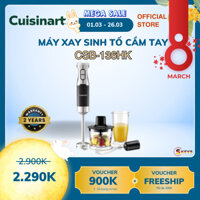Máy xay sinh tố cầm tay Cuisinart, model CSB-136HK Thương hiệu Mỹ
