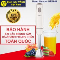 Máy xay sinh tố cầm tay Philips HR1604 (Trắng)