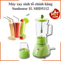 Máy xay sinh tố chính hãng Sunhouse 1L SHD5112