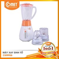 Máy xay sinh tố cối thủy tinh COMET - CM9958- 1.5L - Hàng Chính Hãng