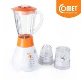 Máy xay sinh tố cối thủy tinh kháng vỡ không bể Comet CM9958 (Cam phối trắng)