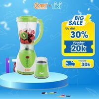 Máy Xay Sinh Tố Comet CM9966 Màu Xanh Chuối - 1,5 Lít - Hàng Chính Hãng