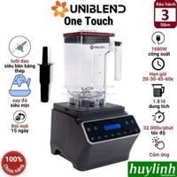 Máy xay sinh tố công nghiệp Uniblend One Touch - 1680W - Dung tích 1.8 lít - Điều khiển cảm ứng Hàng chính hãng - One Touch - K Hộp