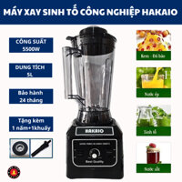 Máy xay sinh tố công nghiệp HAKAIO 5500W 5L xay thịt cá rau củ quả sinh tố ngũ cốc đồ khô xay Bảo hành 24 tháng