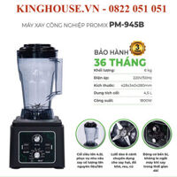 Máy xay sinh tố công nghiệp Promix PM-945B