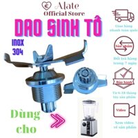 Máy xay sinh tố công nghiệp phụ kiện gồm dao 6 lưỡi, khóa ly, nhông motor, ly xay, thay thế cho tất cả các hãng