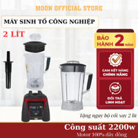 MÁY XAY SINH TỐ CÔNG SUẤT MẠNH 2200W, CHUYÊN DÙNG CHO QUÁN CÀ PHÊ, MOTOR 100% DÂY ĐỒNG BẢO HÀNH 2N