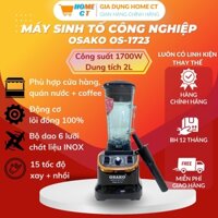 Máy xay sinh tố đa năng 1700W Osako OS-1723, máy sinh tố công nghiệp công suất lớn Bảo hành 1 năm - HOME CT