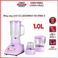 Máy xay sinh tố đa năng 3 cối Ladomax HA-9166-3 - Hàng chính hãng - Tím