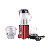 Máy xay sinh tố đa năng 3 cối màu đỏ Kangaroo KG3B3