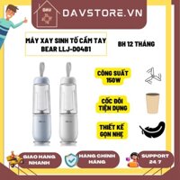 Máy Xay Sinh Tố Đa Năng Bear LLJ-D04B1, 2 Cốc x 350ML - Hàng chính hãng SmartLink - Bảo hành 12 tháng