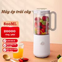 Máy xay sinh tố đa năng Máy ép nước trái cây Xay sinh tố đá bào 800ml Máy thức ăn em bé làm nước ép rau củ, ép, sinh tố