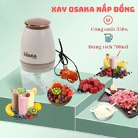 Máy Xay Sinh Tố Đa Năng Osaka Nhật Bản 4 Lưỡi Dao 750ml - 350w, máy xay thực phẩm thịt đá rau củ quả