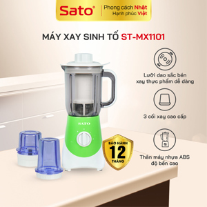 Máy xay sinh tố đa năng Sato MX1101 - 1.4L
