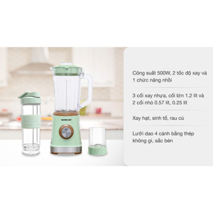 Máy xay sinh tố đa năng Sunhouse SHD5315G - 1.2L