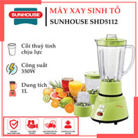 Máy xay sinh tố đa năng Sunhouse SHD5112 - Máy xay sinh tố cối lớn, Dao inox sắc bén- xay nhuyễn các loại thực phẩm
