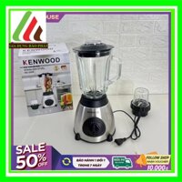 Máy xay sinh tố đa năng Kenwood, máy xay trái cây, máy xay công nghiệp, công suất 850w, 2 cối có lưới lọc, bảo hành 12 t