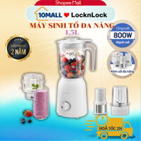 Máy xay sinh tố đa năng Lock&lock Multi Blender 1.5L - Màu trắng EJM416WHT