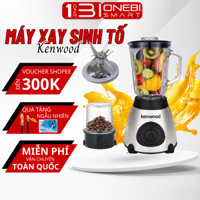 Máy Xay Sinh Tố Đa Năng KENWOOD 2 Cối Công Suất 850W, Cối Xay Thịt Cối Thuỷ Tinh 8 Lưỡi Xay Công Nghệ Đức Tiện Lợi