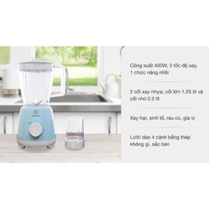 Máy xay sinh tố Electrolux EBR3416 - 1.25 lít, 400W