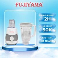 MÁY XAY SINH TỐ FUJIYAMA BL816 - 600W - 1.5L - Cối thuỷ tinh - 2 tốc độ - Hàng chính hãng - BH 30th