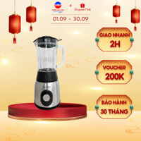 MÁY XAY SINH TỐ FUJIYAMA BL823 - 600W - 1.5L - Cối thuỷ tinh - 3 tốc độ - Hàng chính hãng - BH 30th