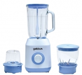 Máy xay sinh tố Goldsun công suất 400W, 3 cối thủy tinh GBL4114
