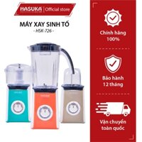 Máy xay sinh tố HASUKA HSK-726 máy xay 3 cối công suất lớn, máy xay đa năng cao cấp chính hãng - BH 12 tháng