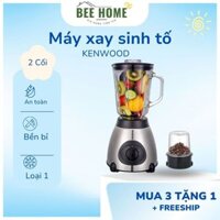 Máy xay sinh tố KENWOOD, máy xay hoa quả đa năng 2 cối BEE HOME 2268