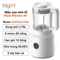 Máy xay sinh tố Mijia Blender N1 MJPBJ01DEM – Tích hợp làm sữa hạt, dung tích 1,75L
