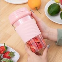 Máy Xay Sinh Tố Mini Cầm Tay 300ml Sạc USB, Máy Ép Trái Cây Mini Cao Cấp, Máy Xay Trái Cây Cầm Tay Sạc USB