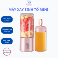 Máy xay sinh tố mini Máy ép trái cây cầm tay không dây nhỏ gọn dễ sử dụng máy xay đa năng tiện lợi