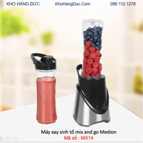 Máy xay sinh tố mix and go Medion