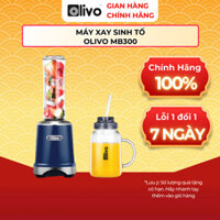 Máy Xay Sinh Tố OLIVO MB300 – 2 Cốc Linh Hoạt – Xay Đá Bào, Sinh Tố, Smoothie – Dung Tích 600ML