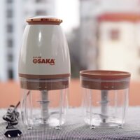 Máy Xay Sinh Tố Osaka, Lưỡi Dao Lớn Không Gỉ, Xay Thịt Cá, Xay Đá, Xay Hoa Quả Dung Tích 700ml